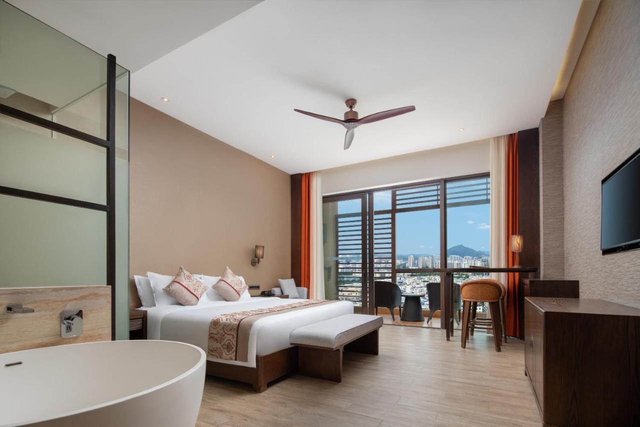 Mangrove Tree Resort World Sanya Bay- Queen Palm Towers מראה חיצוני תמונה