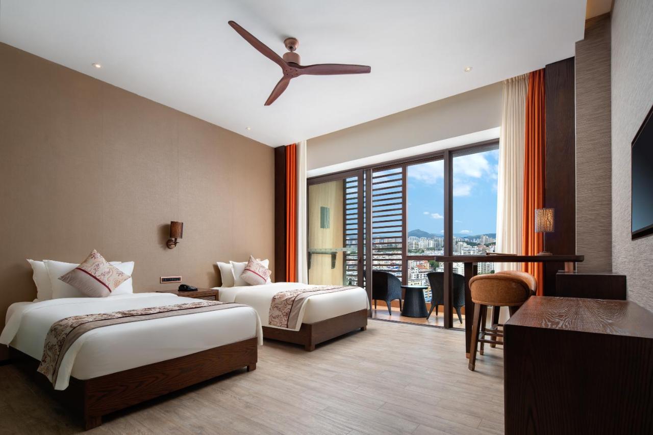 Mangrove Tree Resort World Sanya Bay- Queen Palm Towers מראה חיצוני תמונה