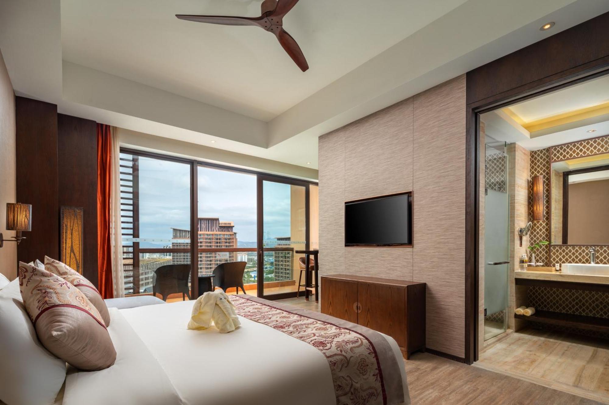 Mangrove Tree Resort World Sanya Bay- Queen Palm Towers מראה חיצוני תמונה