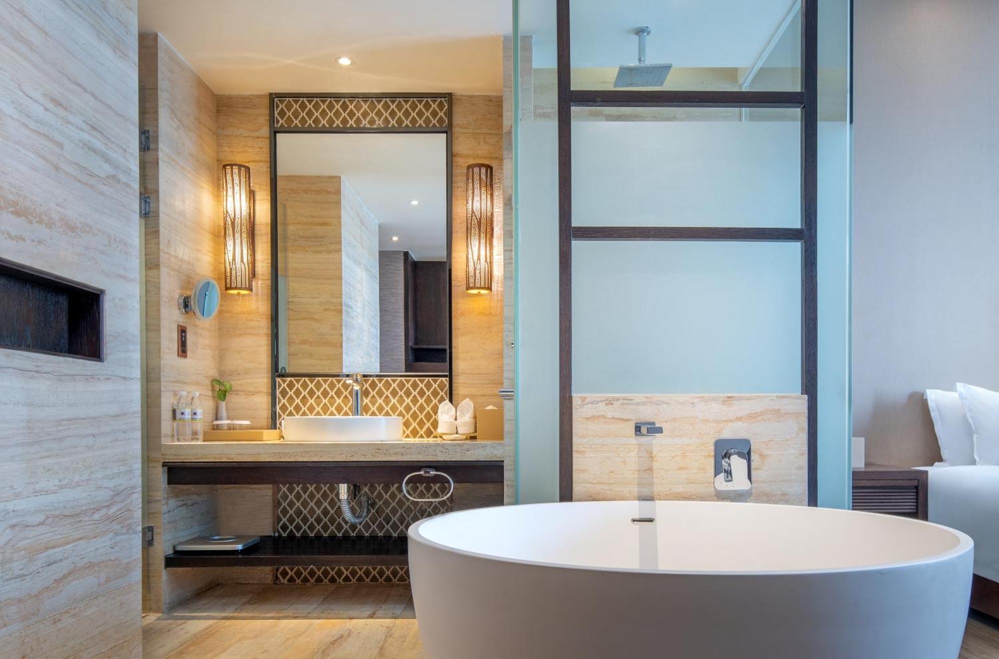 Mangrove Tree Resort World Sanya Bay- Queen Palm Towers מראה חיצוני תמונה